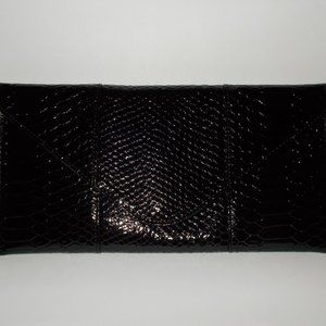Fredericks of Hollywood Black Clutch Purse NEW